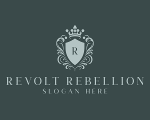 Crown Shield Boutique logo design