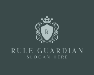 Crown Shield Boutique logo design