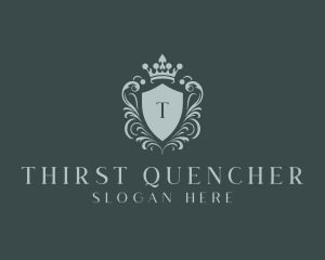 Crown Shield Boutique logo design