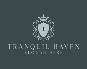 Crown Shield Boutique logo design