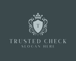 Crown Shield Boutique logo design