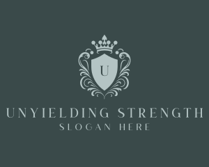 Crown Shield Boutique logo design