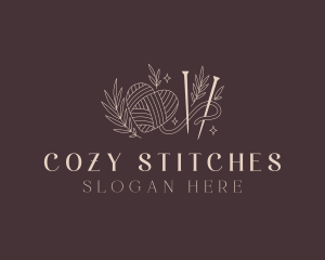 Handicraft Crochet Yarn logo design