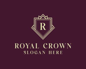 Royal Crown Shield logo design