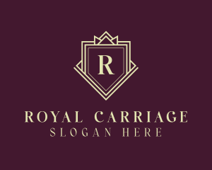 Royal Crown Shield logo design