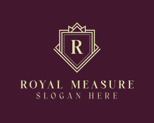 Royal Crown Shield logo design