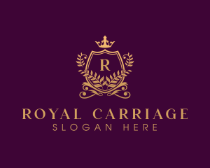 Royal Crown Crest  logo design