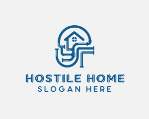 Home Plumbing Renovation logo design