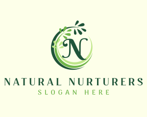 Natural Plant Wellness logo design