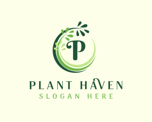 Natural Plant Wellness logo design