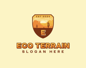 Desert Outback Hiking logo design