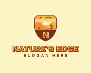 Desert Outback Hiking logo design