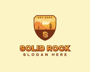 Desert Outback Hiking logo design