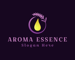 Lavender Oil Extract logo design