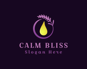 Lavender Oil Extract logo design