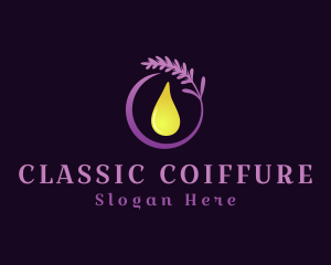 Lavender Oil Extract logo design