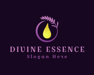 Lavender Oil Extract logo design