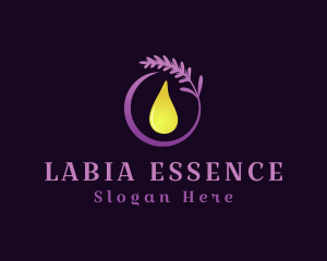 Lavender Oil Extract logo design