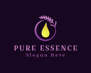 Lavender Oil Extract logo design