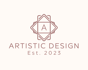 Geometric Interior Design logo design