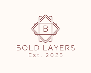 Geometric Interior Design logo design