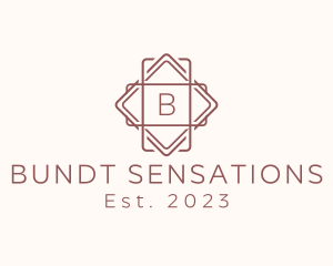 Geometric Interior Design logo design