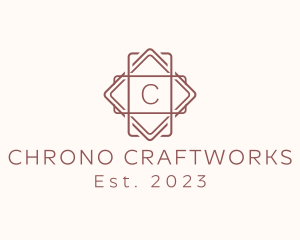 Geometric Interior Design logo design