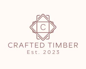 Geometric Interior Design logo design