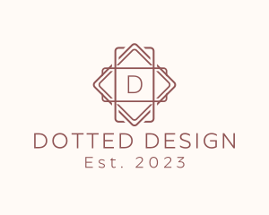 Geometric Interior Design logo design