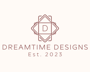 Geometric Interior Design logo design