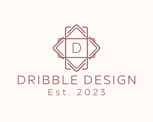 Geometric Interior Design logo design