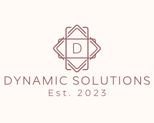 Geometric Interior Design logo design