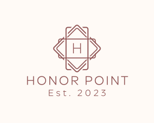 Geometric Interior Design logo design