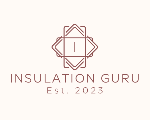 Geometric Interior Design logo design