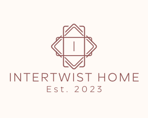 Geometric Interior Design logo design