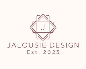 Geometric Interior Design logo design