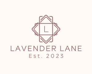 Geometric Interior Design logo design