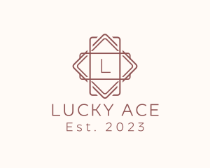 Geometric Interior Design logo design