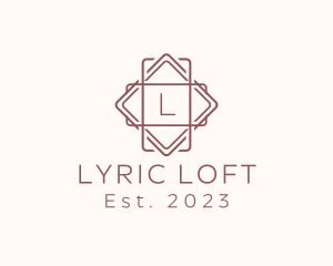 Geometric Interior Design logo design