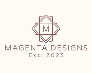 Geometric Interior Design logo design