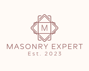 Geometric Interior Design logo design