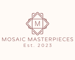 Geometric Interior Design logo design