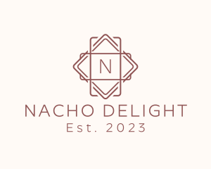 Geometric Interior Design logo design