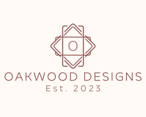 Geometric Interior Design logo design