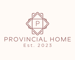 Geometric Interior Design logo design