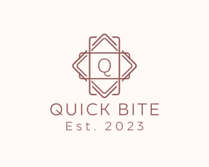 Geometric Interior Design logo design