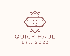 Geometric Interior Design logo design