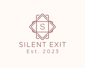 Geometric Interior Design logo design