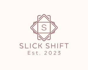 Geometric Interior Design logo design