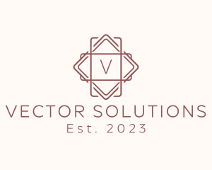 Geometric Interior Design logo design